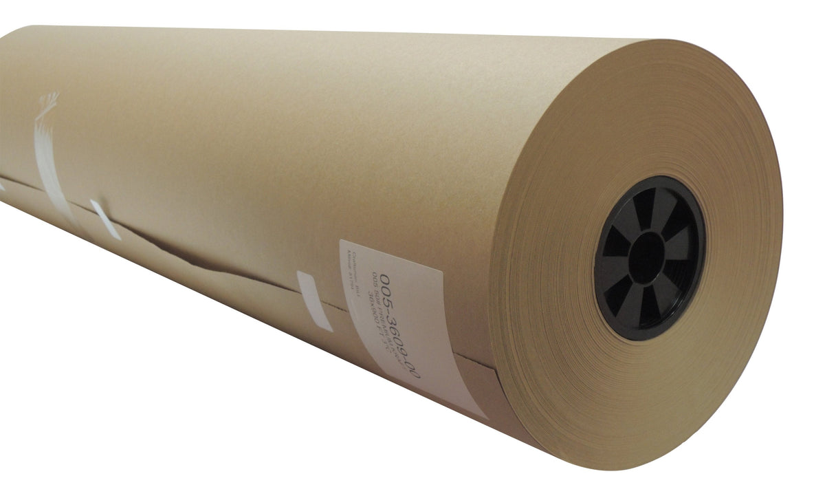 30# Kraft Paper Rolls 1200 foot length 8 inch diameter