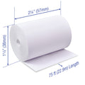 Thermal Paper 2 1/4 x 75 ft x 50 rolls CORELESS BPA Free BPS Free